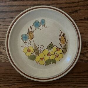 Hearthside Stoneware “Springtime” Salad Plate